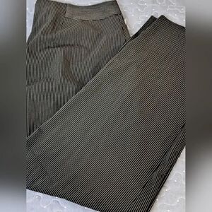 Apt. 9 Maxwell black pinstripe pants size 16